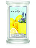 Large scented candle with two wicks Lemon Lavender 623g