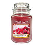 Scented candle, large jar of Cranberry Ice 623g