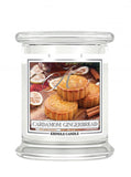 Medium scented candle with two wicks Cardamon Gingerbread 411g
