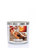 Tumbler scented candle with three wicks Spiced Apple 411g