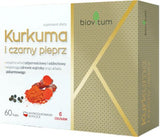 Turmeric and Black Pepper Food Supplement 60 capsules
