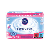 Baby Soft & Cream cleansing wipes duopack 2x63 pcs.