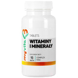 Vitamins and Minerals Complex, dietary supplement 90 tablets