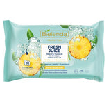 Fresh Juice micellar wipes for removing make-up from the face, eyes and lips Pineapple 20 pcs.