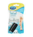 Scholl foot file electric Velvet Smooth 2 fine-grained rolls
