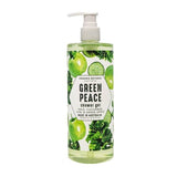 Grean Peace Shower Gel 500ml kale, kiwi cucumber and green apple shower gel