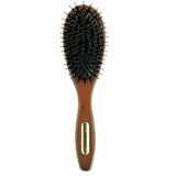 Wooden hairbrush with mixed bristles 499740