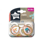 Moda, soother 18-36m Girl, 2pcs
