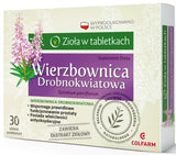 Herbs in tablets Wierzbownica Drobnokwiatowa dietary supplement 30 tablets