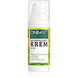 Hemp oil + CBD + Priebiotics regenerating night cream 50ml