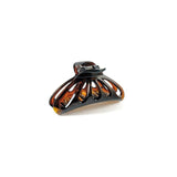 Amber hair clip 5802