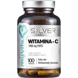 Silver Vitamin C Forte 1000mg 100% pure dietary supplement 100 capsules