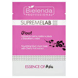 SupremeLab Essence Of Asia Glow nourishing black sheet mask with cherry extract 20g