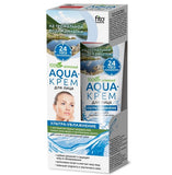 Aqua face cream ultra moisturizing dry and sensitive skin Aloe and Silk Proteins 45ml