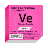 Power 10 Formula Good Night Sleeping Capsule VE two-phase all-night mask in a 5g capsule