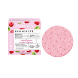 Eco Sorbet facial peeling cube moisturizing and cleansing Raspberry 60g