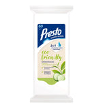 Eco Friendly universal cloths with the scent of green tea and cucumber 60 pcs.