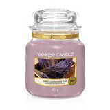 Scented jar candle medium Dried Lavender & Oak 411g
