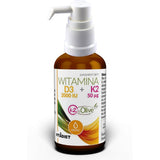 Vitamin D3 2000IU + K2 50 µg, dietary supplement 30 ml