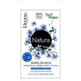 Nature moisturizing face mask on BIO fabric Hydrolate with cornflower 7g