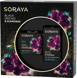 Black Orchid & Diamonds set of lifting face cream for day and night 50+ 50ml + anti-wrinkle eye and eyelid cream 15ml
