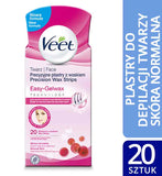 Veet slices wax for facial hair removal 20 pcs
