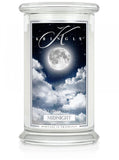 Large, scented candle with two wicks Midnight 623g