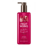 Fruit Works Hand Wash Rhubarb & Pomegranate 500ml hand soap