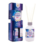 Special Odor Neutralizer Reed Diffuser Bathroom Jasmine and Lavender scent sticks 100ml