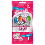 Extra3 Beauty Essentials Disposable Women's Razors 4pcs