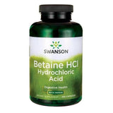 Betaine Hydrochloride 325mg, dietary supplement, 250 capsules