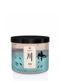 Zen scented candle with three wicks River 411g
