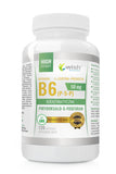 Coenzymatic Vitamin B6 50mg + L-Leucine + Prebiotic dietary supplement 120 capsules