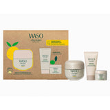 Waso Good Night Recovery set Yuzu-C Beauty Sleeping Mask 50ml + Shikulime Gel-to-Oil Cleanser 30ml + Shikulime Mega Hydrating Moisturizer 15ml