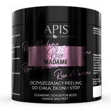 Rose Madame cleansing body scrub for hands and feet 700g