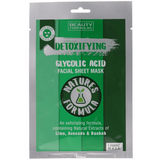 Natures Formula Detoxifying Facial Sheet Mask detoxifying sheet mask with glycolic acid 1pc.