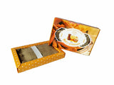 Peeling glove with grated soap Honey and Cinnamon 100g
