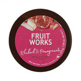 Fruit Works Body Butter Rhubarb & Pomegranate body butter 225g