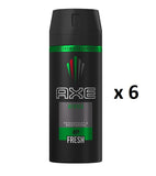 Africa deodorant for men spray 6x150ml