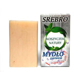 Natural silver boiled soap 100g