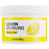Lemon Sparkling Peeling Pad double-sided peeling cosmetic pads 70 pcs.