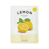 The Fresh Mask Sheet Lemon brightening sheet mask Lemon 20ml