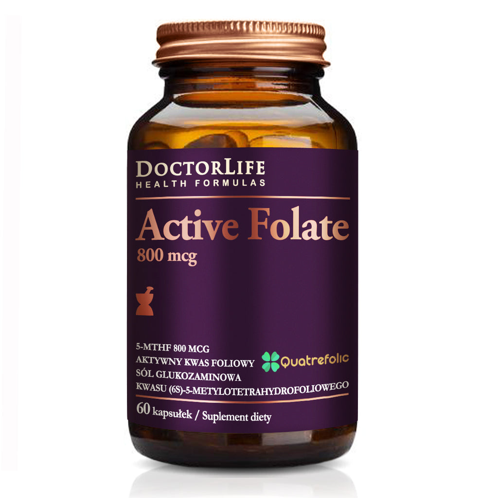 Active Folate active folic acid 800mcg dietary supplement 60 capsules ...