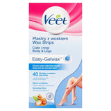 Veet patches body wax depilatory sensitive skin 40 pcs
