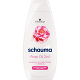 Rose Oil 2in1 shampoo and conditioner for easy detangling for matted and matted hair 400ml