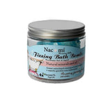 Fizzing Bath Bombs set of bath balls 2x Summer In Greece + 2x Sweet Raspberry Cupcake 330g