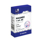 Magnesium + Vitamin B6 dietary supplement against stress and fatigue 60 tablets