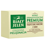 Hypoallergenic natural soap with linen, 100g cardboard box