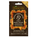 Black Sugar Detox mask + peeling 2in1 detoxifying and cleansing 8g