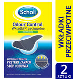 Scholl footbeds Odor Control antiperspirant 1 pair